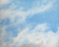 Himmel <br> Öl auf Leinwand, 30 x 40 cm